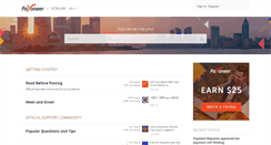 Desktop Screenshot of community.payoneer.com
